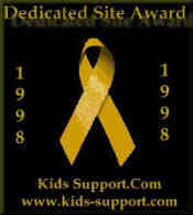Kids Support, Dedicated Site Award, 9/5/98