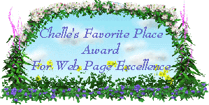 Chelle's Favorite Place Award