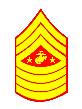 Sergeant Major of the Marine Corps Chevron E-9