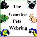 Geocities Pets Webring