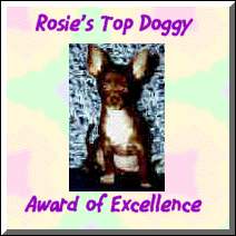 Roseys top dog award