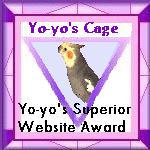 YoYo's Supieror Site Award