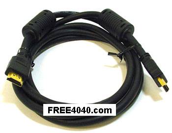 HDMI high definition cable multimedia interface gold plated ps3