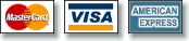 visa, master card american express