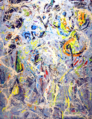Jackson Pollock Galaxy