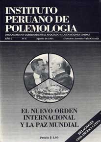 Cartula Revista Agosto 1990
