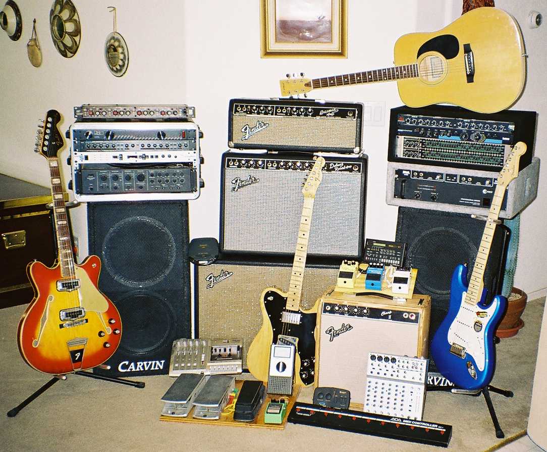 Click picture to see music gear
