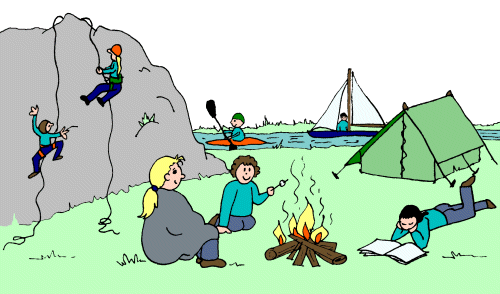 Rangers' camping