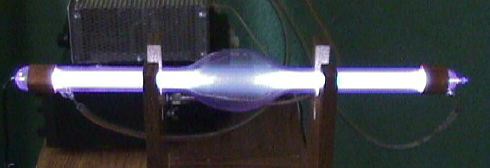 Energized Quartz Bubble Tube