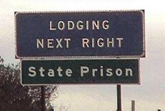 Prison ahead