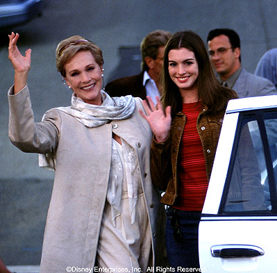 The Princess Diaries Julie Andrews And Anne Hathaway