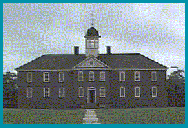 Picture of the first asylum in the United States-Eastern State Lunatic Asylum 1773