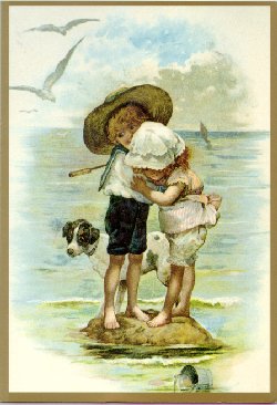 Friends on the beach