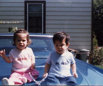 on the chevy we were probably concived in. hehe