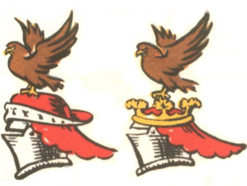 Drummonds crest with chapeau and with crest-coronet