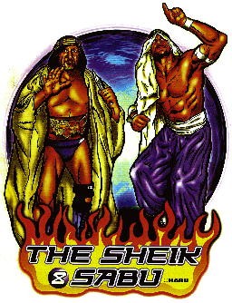 The Sheik & Sabu illustration