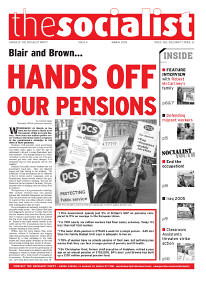Front page of the Northern edition of our paper