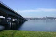 I90 from Mercer Island looking west