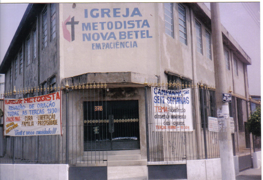 Página do Endereço da Igreja Metodista Nova Betel de Paciência