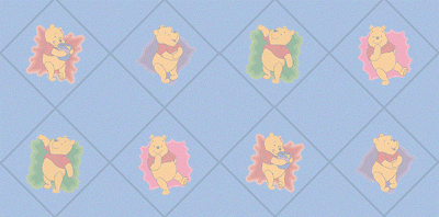 Pooh Tile Background