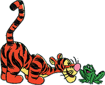 Tigger with Frog
