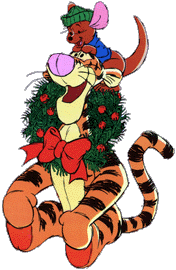 Christmas Tigger and Roo