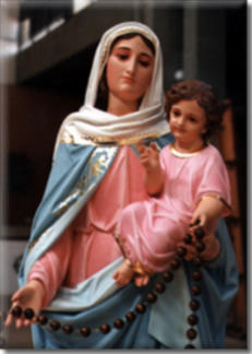 Virgen Maria del  Rosario de San Nicolas