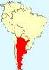 South America Map with Argentina highlighted
