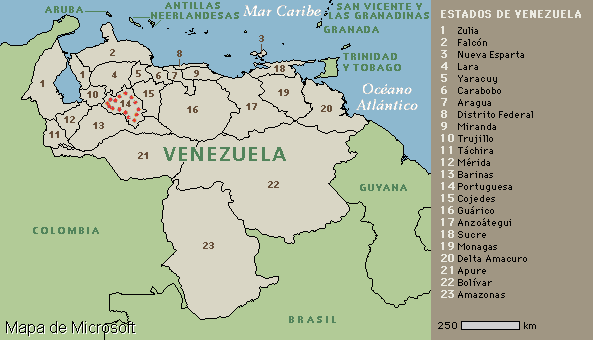 Mapa De Venezuela Con Sus Tipos De Suelos