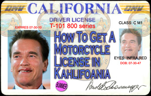 california motorcycle endorsement