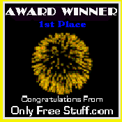 WEB EXCELLENCE Award from Only FREE.com