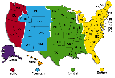 Picture of Times Zones in United States