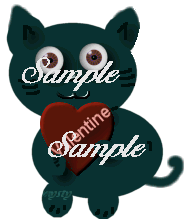 Valentine Cat