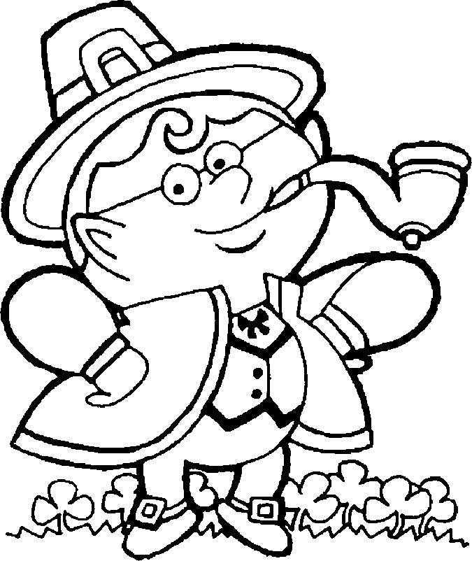 o byrnes st patricks day coloring pages - photo #19
