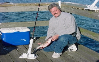 pier fishing rod