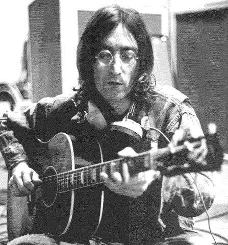 「john lennon guitar in studio」の画像検索結果