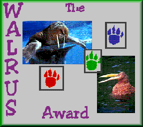 Click Here To Apply For The Walrus Award!