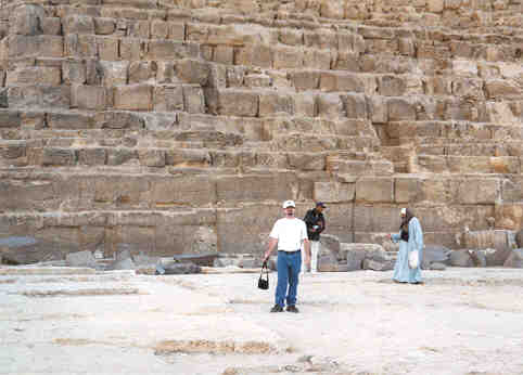 Ben at the Pyramids