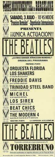 Barcelona Concert Poster