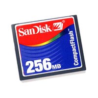 256 MB compact flash card