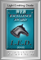 This site has been awarded the - 2005 Light Emitting Diode Award of Web Excellence