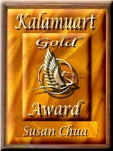 This site has been awarded the - Kalamuart Gold Award