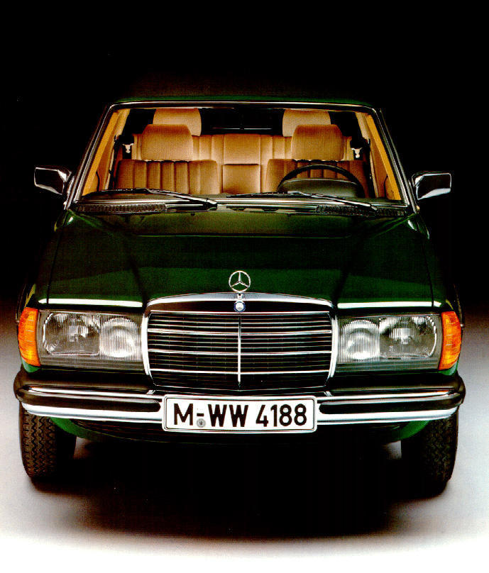 W123 front view
