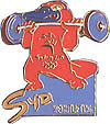 Mascot Sport Syd Weightlifting Pin