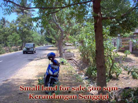 Small property land for sale Kerandangan Senggigi only 500 sqm