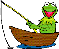 Kermit fishing