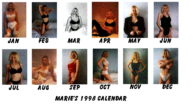 Shots from the 1998 calendar