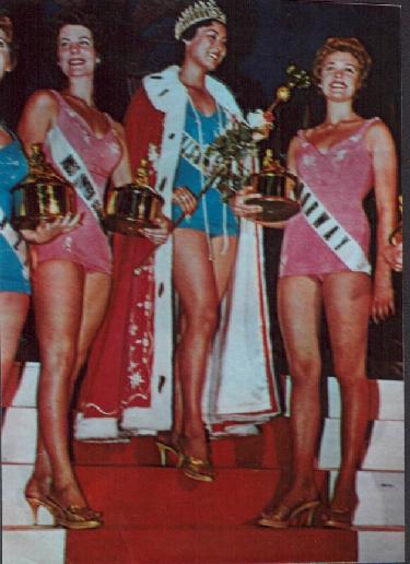 Miss Universe 1959 with runners-up