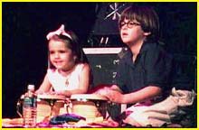 los nenes en un concierto