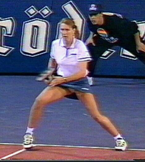 Tennis Upskirts Steffi Graf